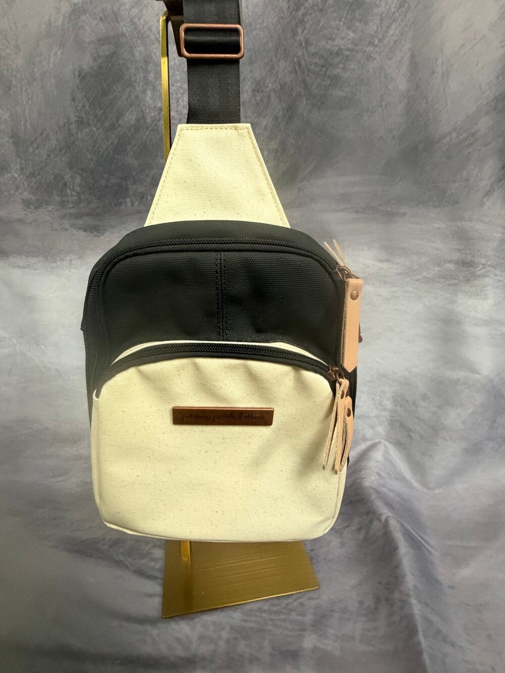 Petunia PIckle Bottom Criss Cross Sling Bag - Excellent Condition